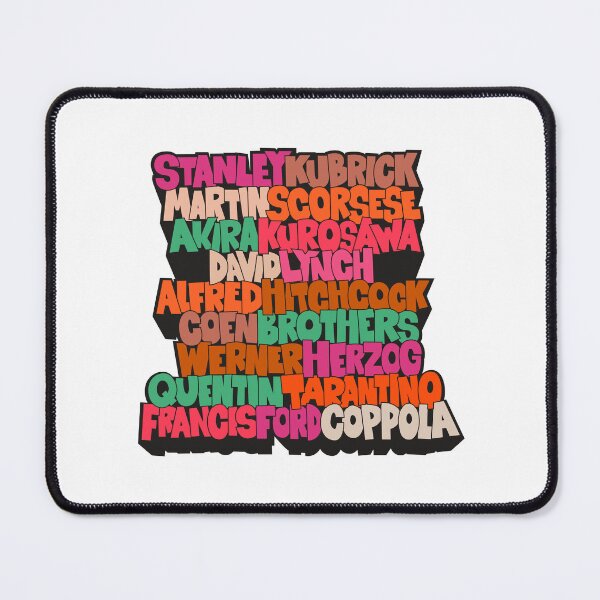Item preview, Best Movie Directors - Blockletter Typo Style Series designed and sold by Boogosh.