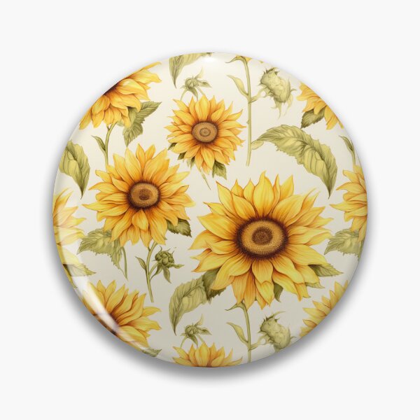 Item preview, Beautifu Sunflower Seamless Pattern (Watercolor) V.2 designed and sold by CreatureHouse95.