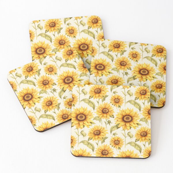 Item preview, Beautifu Sunflower Seamless Pattern (Watercolor) V.2 designed and sold by CreatureHouse95.