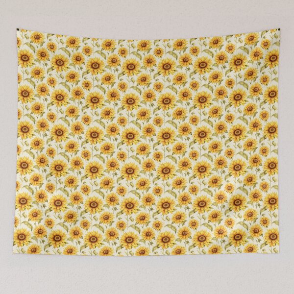 Item preview, Beautifu Sunflower Seamless Pattern (Watercolor) V.2 designed and sold by CreatureHouse95.