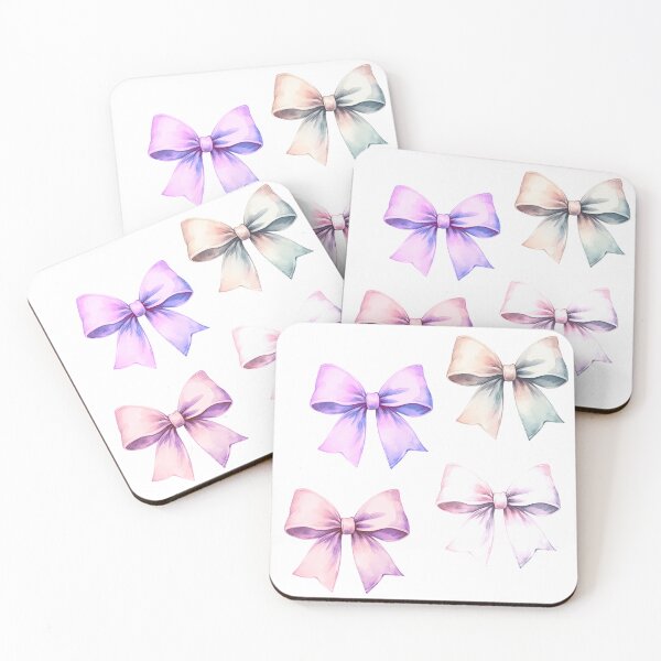 Item preview, Watercolor Ribbon Bow Design designed and sold by Star-Fragment.