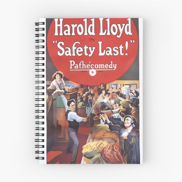 Item preview, Safety Last! (1923) designed and sold by spectrumtacular.