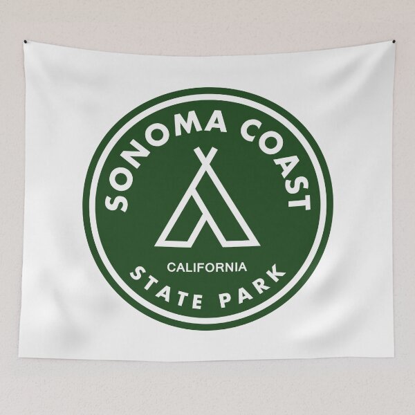 Item preview, Sonoma Coast State Park California Tent designed and sold by bivenart.
