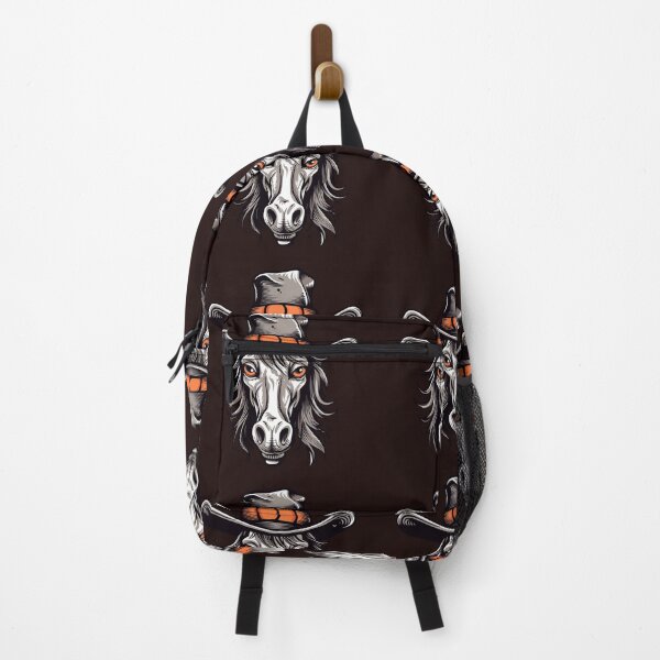 Item preview, Halloween Whimsy with Hat-Wearing Horse designed and sold by DigitalGraphic1.