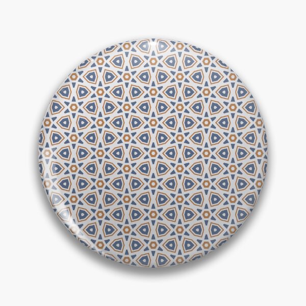 Item preview, Seamless Patterns Weaving Gold and Blue Intricacies designed and sold by Looming Lines.