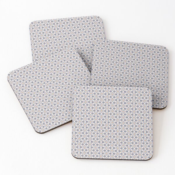 Item preview, Seamless Patterns Weaving Gold and Blue Intricacies designed and sold by Looming Lines.