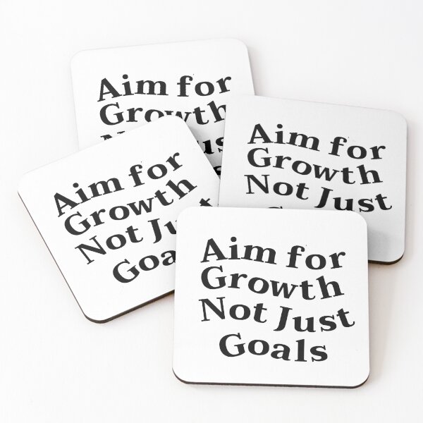 Item preview, Aim Growth Not Just Goals | Motivation  inspiration Quotes  designed and sold by EXproRIMENT.