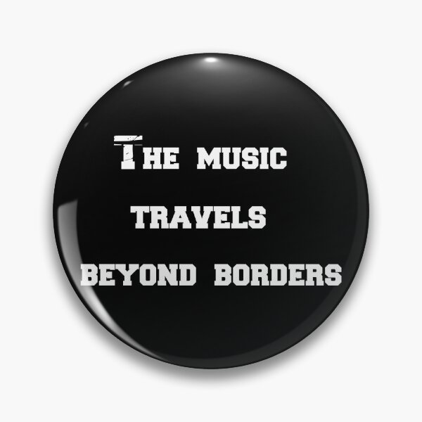Item preview, Music travels without borders designed and sold by Artbellachi.