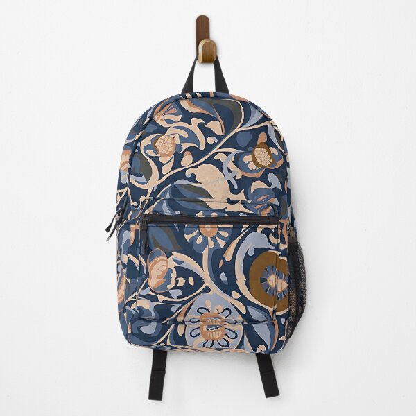 Item preview, Blue Abstract Floral Flow designed and sold by EasyPrints337.