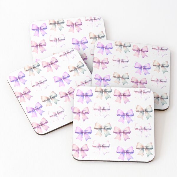 Item preview, Different Pattern of Watercolor Ribbon Bow Design designed and sold by Star-Fragment.