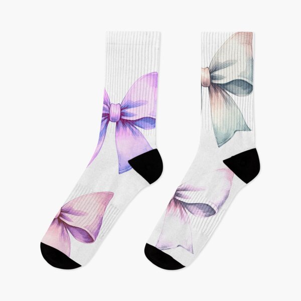 Item preview, Different Pattern of Watercolor Ribbon Bow Design designed and sold by Star-Fragment.
