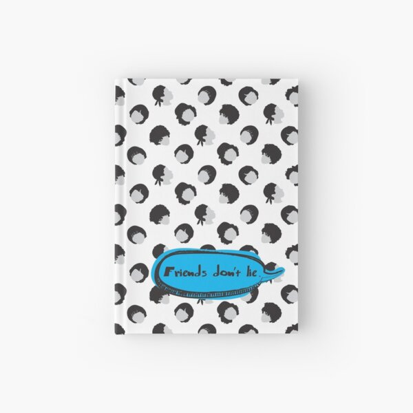 TV series inspired collection - Stranger things - FRIENDS DON'T LIE Hardcover Journal
