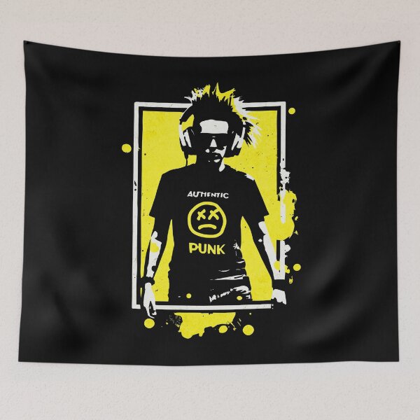 Item preview, Authentic Punk - Retro Grunge Punk theme Music Life designed and sold by Urban-Alien.