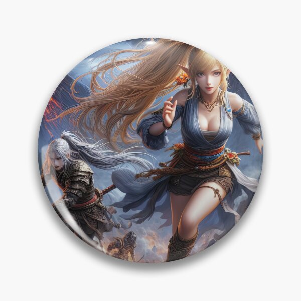 Item preview, Elves Running From Chaos designed and sold by Martin Morse.