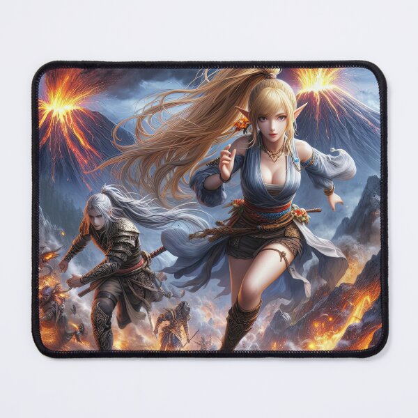 Item preview, Elves Running From Chaos designed and sold by Martin Morse.