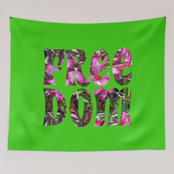 Item preview, Freedom flowers floral greetings designed and sold by vibeno1.