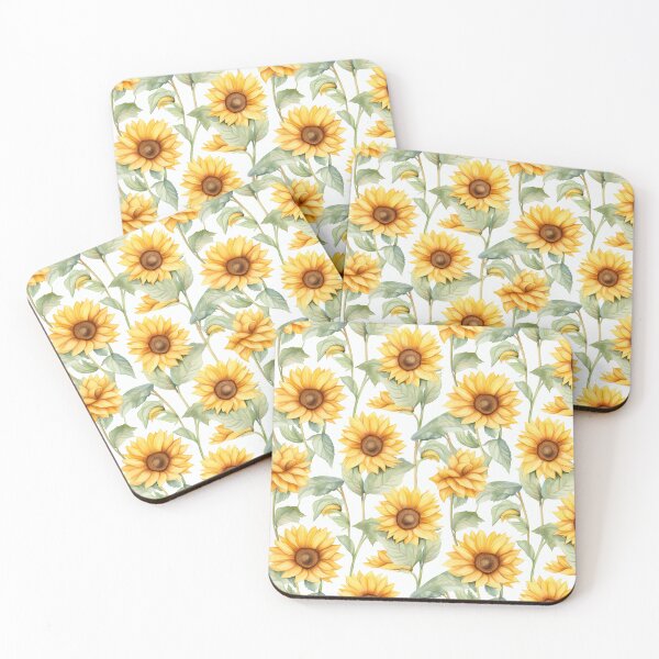 Item preview, Beautifu Sunflower Seamless Pattern (Watercolor) V.4 designed and sold by CreatureHouse95.