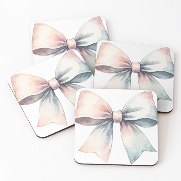 Item preview, Cotton Candy Colored Watercolor Bow Ribbon designed and sold by Star-Fragment.