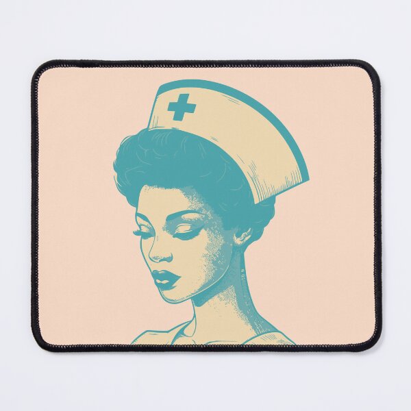 Item preview, Nurse Side Profile Retro Colors Vintage Aesthetic Nursing Appreciation Gift for her designed and sold by CORINNE W.