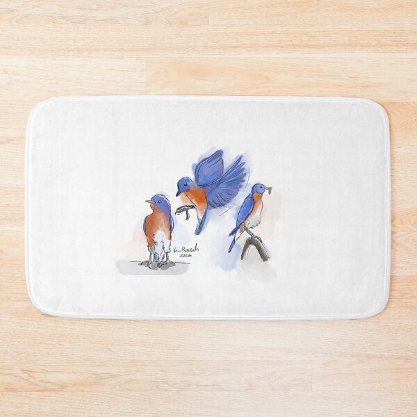 Item preview, Eastern Bluebirds designed and sold by Kim Rausch.
