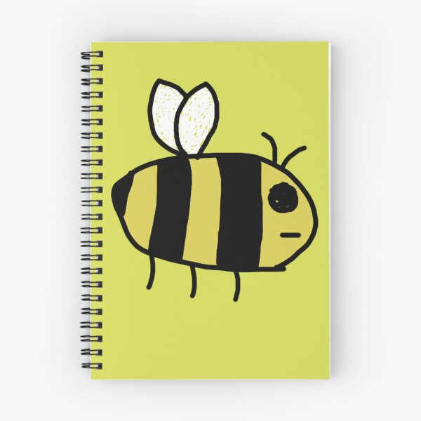 Item preview, poorly drawn bee yellow background designed and sold by rj1776.