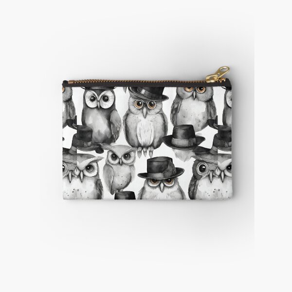 Item preview, Owls sporting an array of whimsical hats seamless pattern designed and sold by IssaraStudio.
