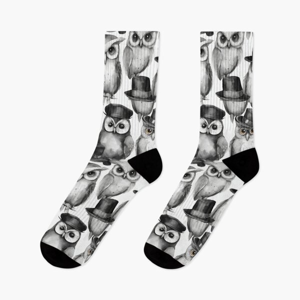 Item preview, Owls sporting an array of whimsical hats seamless pattern designed and sold by IssaraStudio.
