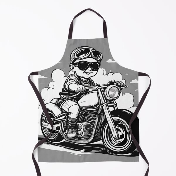 Item preview, Cute biker baby designed and sold by Lost Highway Horror..