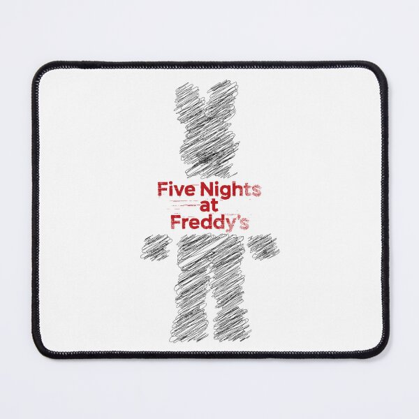 Item preview, Five, nights, freddy. fivenightsatfreddy's, tvshow, nightsticker, blackandred,  designed and sold by Designstation74.