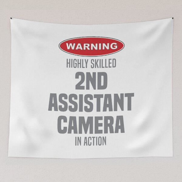 Item preview, Highly Skilled 2nd Assistant Camera in Action designed and sold by NermilioDesigns.