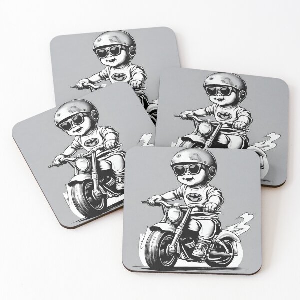 Item preview, Cool biker baby designed and sold by Lost Highway Horror..