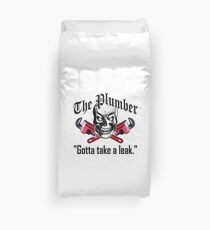 Plumber Skull 3.1: Gotta Take a Leak Duvet Cover