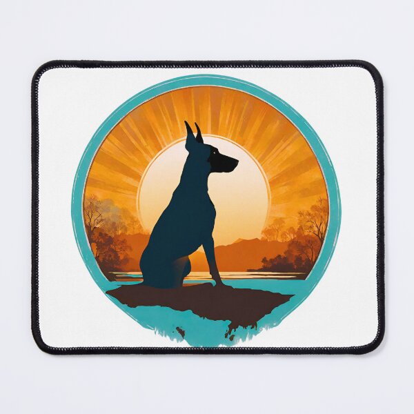 Item preview, Doberman Pinscher Vintage Sunset designed and sold by Fredster1966.