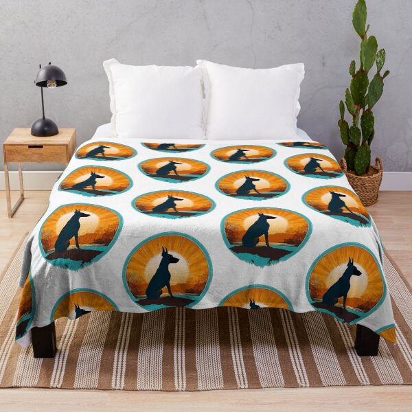 Item preview, Doberman Pinscher Vintage Sunset designed and sold by Fredster1966.