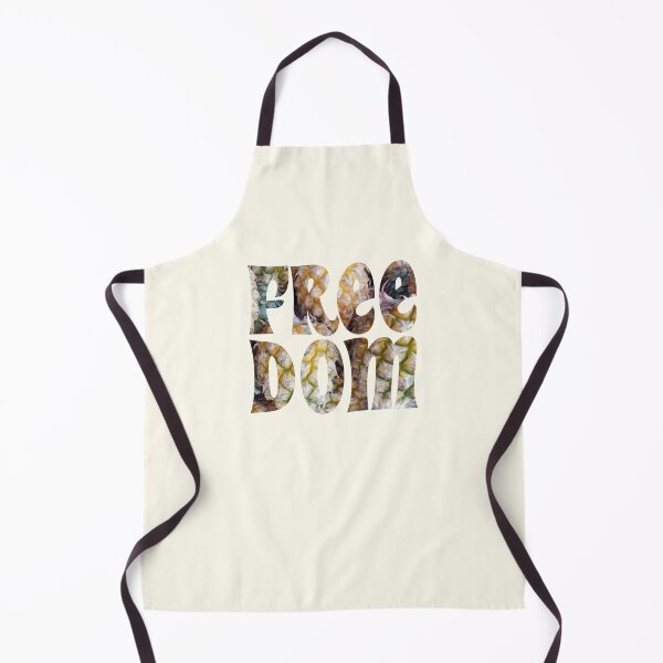 Item preview, Pineapple texture- freedom text designed and sold by vibeno1.
