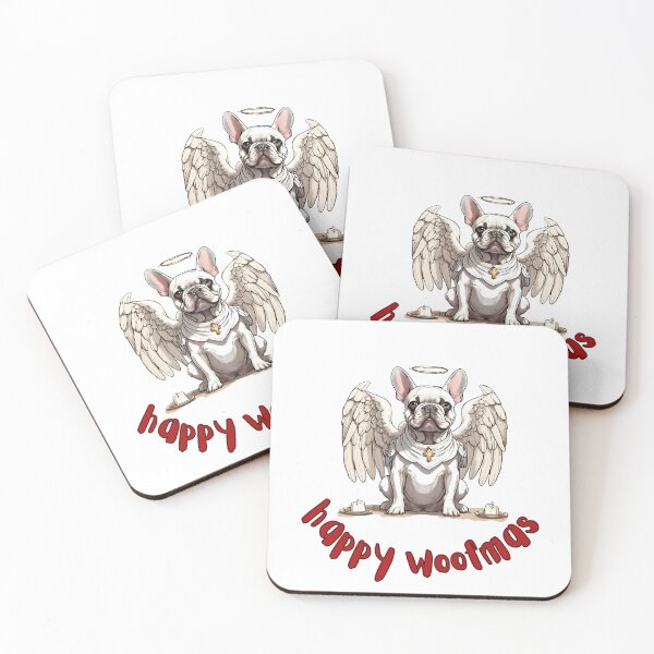 Item preview, Happy Woofmas French Bulldog designed and sold by GoodyPaws.