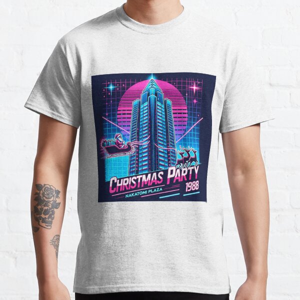 Conception de la fête Cyberpunk Nakatomi 1988 T-shirt classique