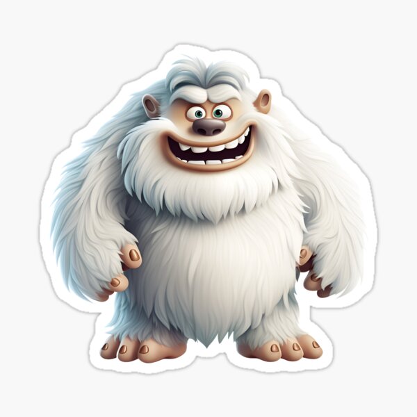 Cute Christmas Clip Art, Yetis, Yeti Clip Art, Abominable Snowman