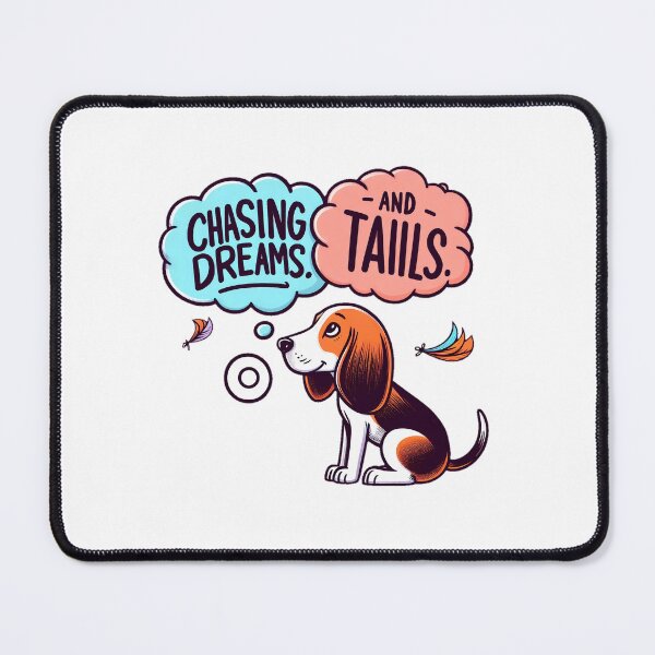Item preview,  Chasing dreams and tails. designed and sold by ShounenGifts.