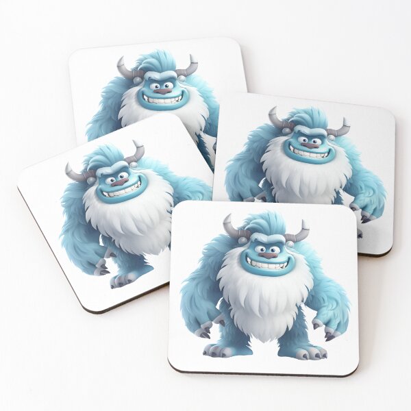 Item preview, Cartoon Style Yeti, Snow Man, Snow Monster, Sticker, Wall arts, Art Prints and More designed and sold by Kevin Lou.