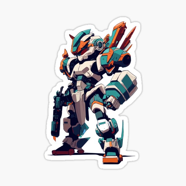 Do you love me Robot - Chibi Robot - Sticker