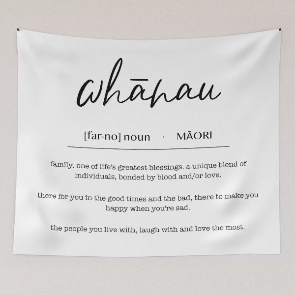 Item preview, Whanau (Family) Definition designed and sold by lolomastudio.