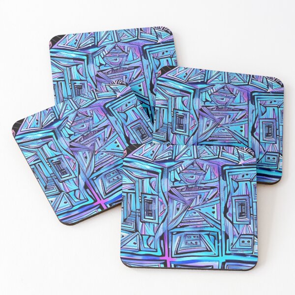 Item preview, Blue Abstraction designed and sold by Soar Thumbz.