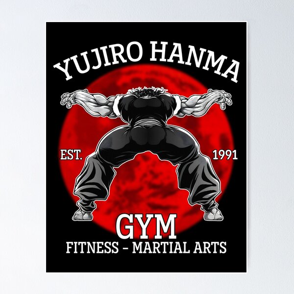 Baki - Baki Hanma and Yujiro Hanma  Poster by Kazoumo