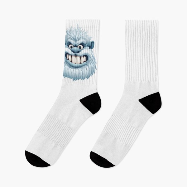 Item preview, Cartoon Style Yeti, Snow Man, Snow Monster, Sticker, Wall arts, Art Prints and More designed and sold by Kevin Lou.