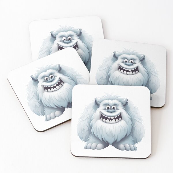 Item preview, Cartoon Style Yeti, Snow Man, Snow Monster, Sticker, Wall arts, Art Prints and More designed and sold by Kevin Lou.