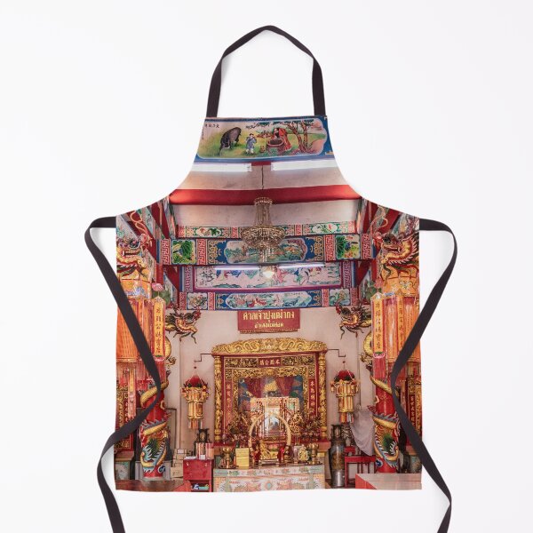 Item preview, Interior of a Chinese temple, Mae Sot, Thailand designed and sold by Kevin Hellon.