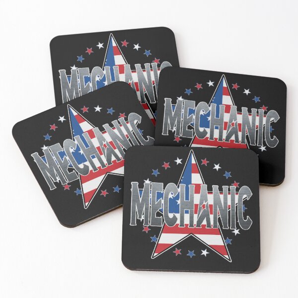 Item preview, American mechanic patriotic star designed and sold by J-KAP.