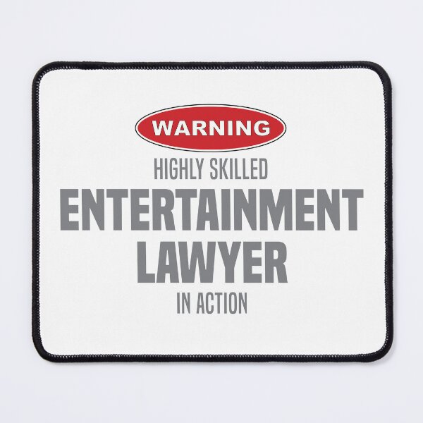 Item preview, Highly Skilled Entertainment Lawyer in Action designed and sold by NermilioDesigns.