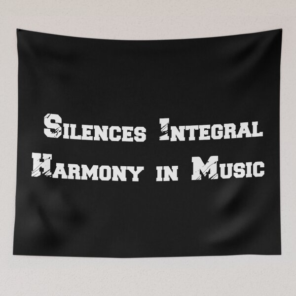 Item preview, Music Silences Interval melody designed and sold by Artbellachi.